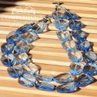 blue on blue beauty necklace