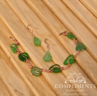 Green Sea Glass Jewelry